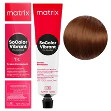 7C блондин мідний  Крем-фарба для волосся, 90 мл SoColor  Pre-Bonded  MATRIX (оновлений дизайн)